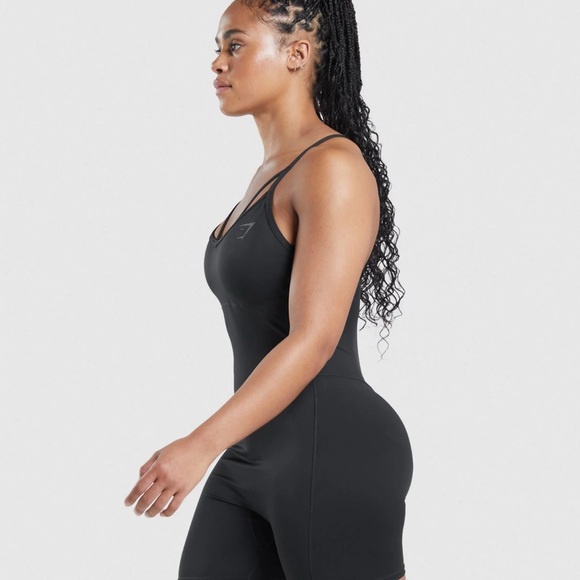 Gymshark Other - Gymshark Black Women's Shapewear Bodysuit